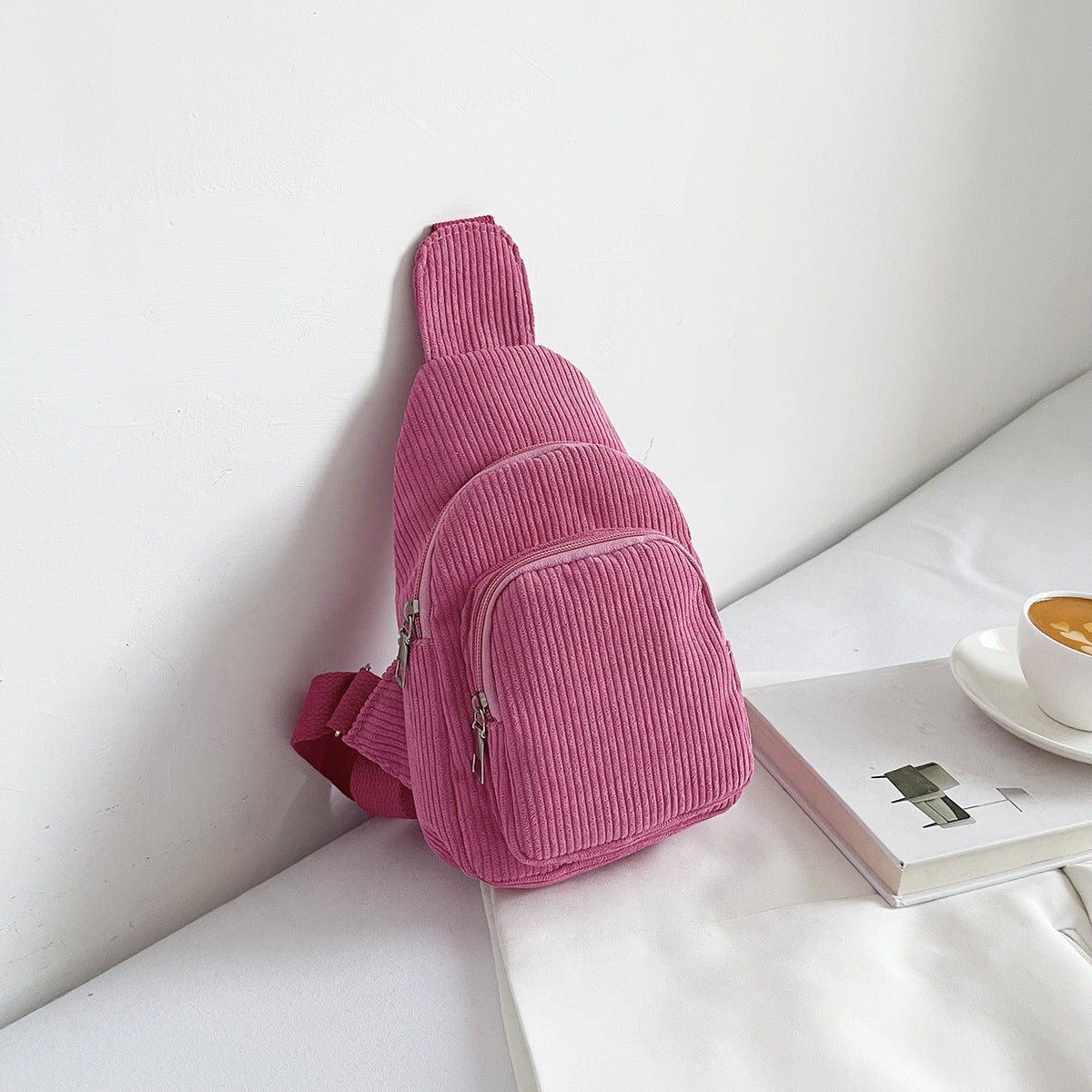 Knitted crossbody bag