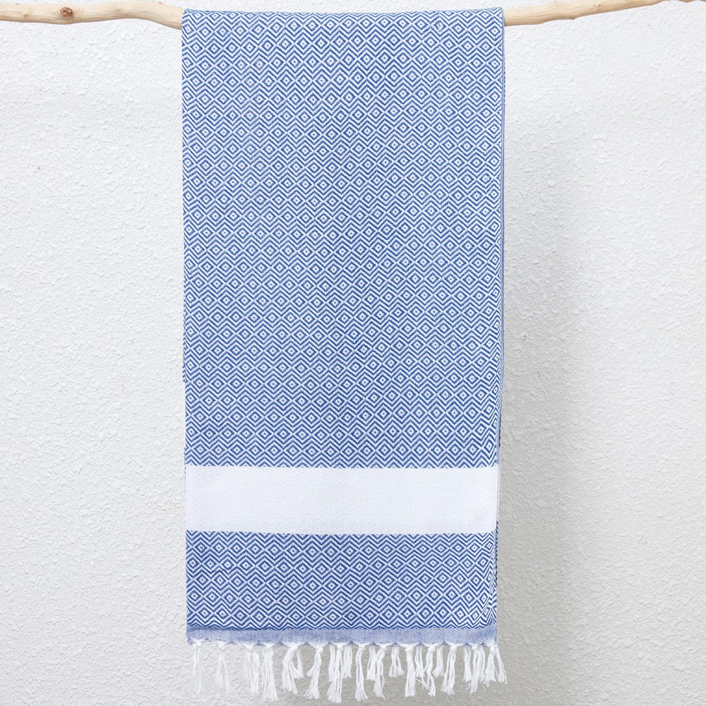 Diamond Pattern Turkish Beach Blanket