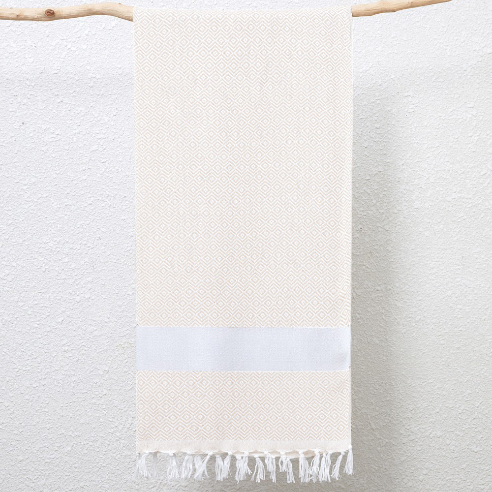 Diamond Pattern Turkish Beach Blanket