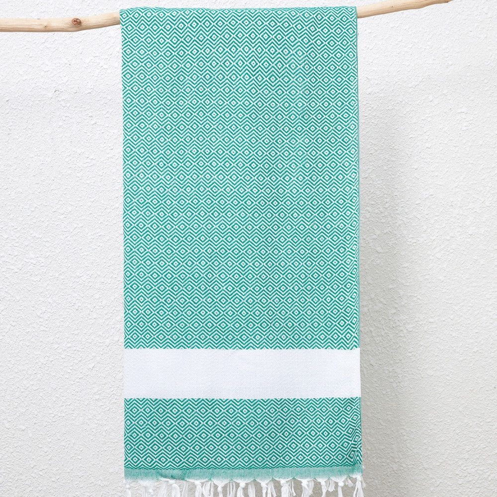 Diamond Pattern Turkish Beach Blanket