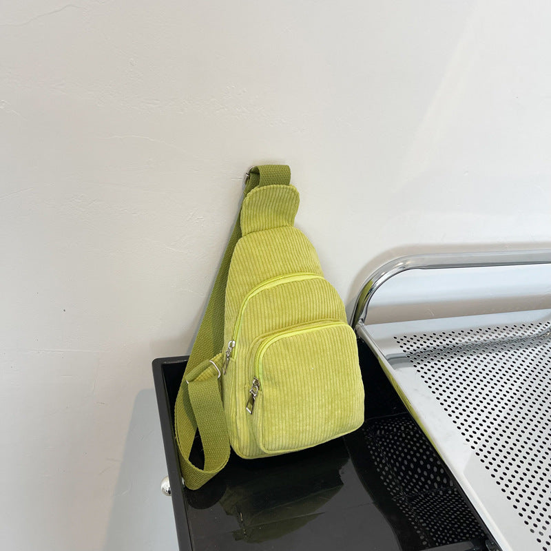 Knitted crossbody bag