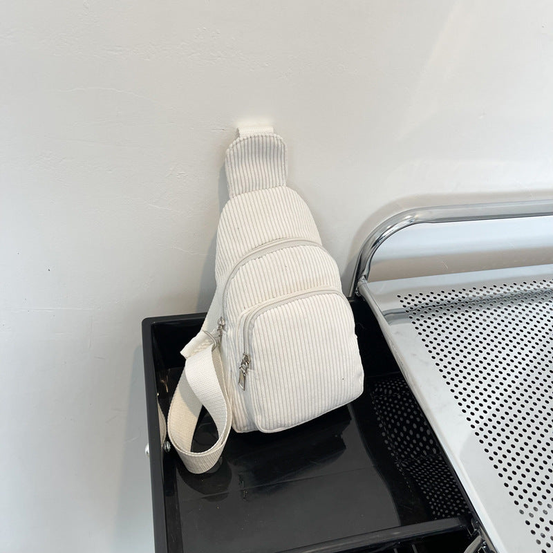 Knitted crossbody bag