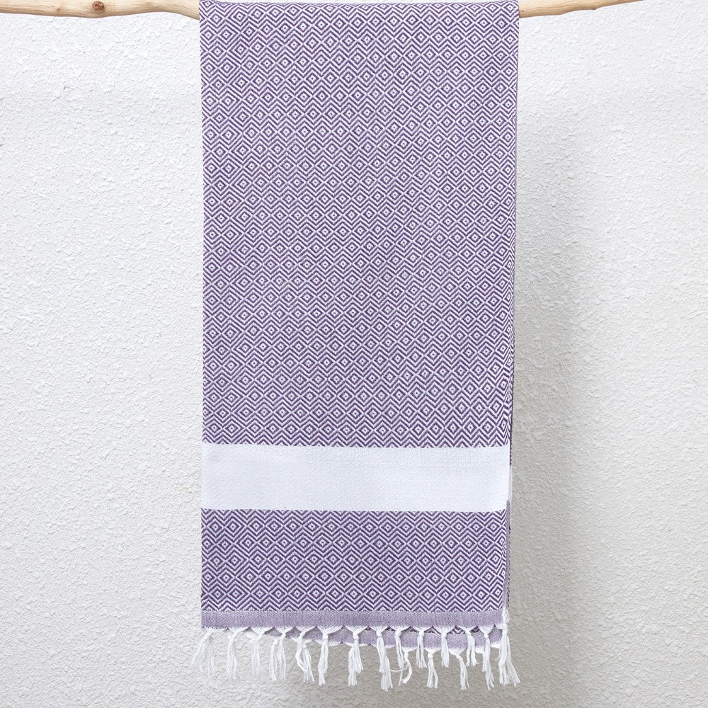 Diamond Pattern Turkish Beach Blanket
