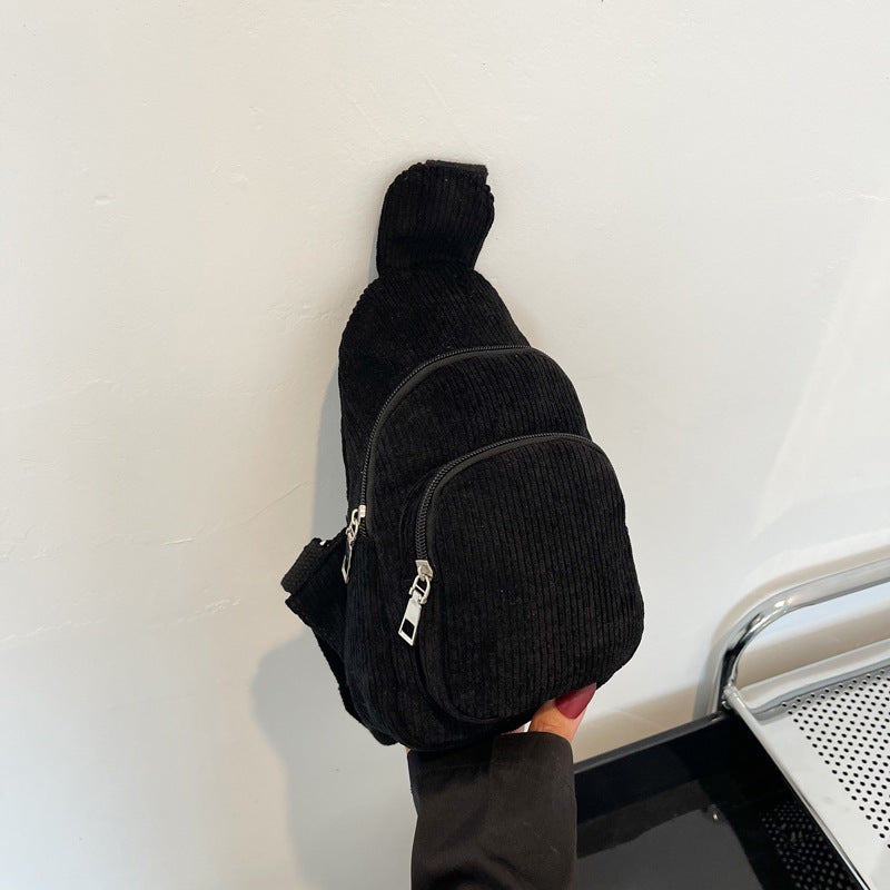 Knitted crossbody bag