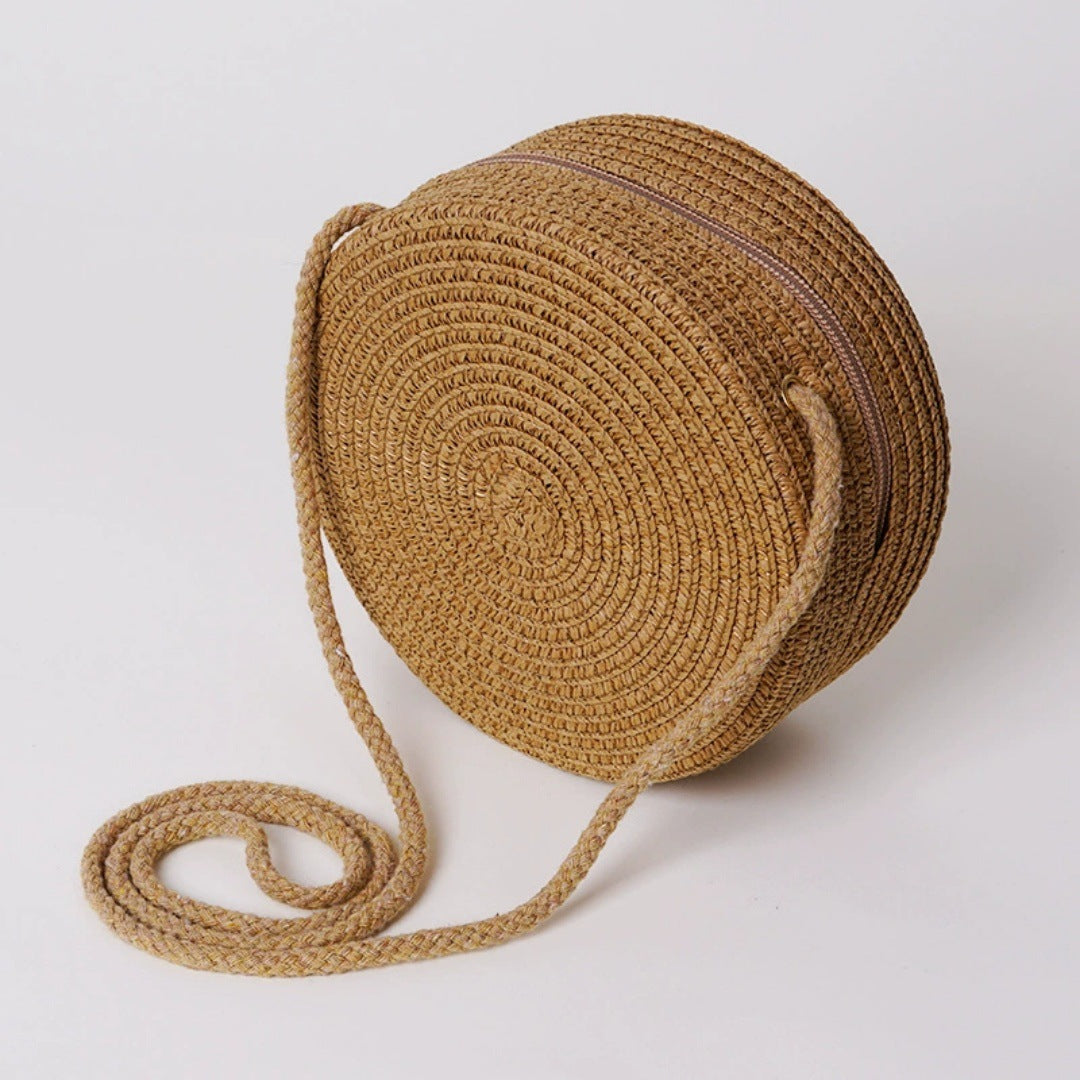 Embroidered Straw