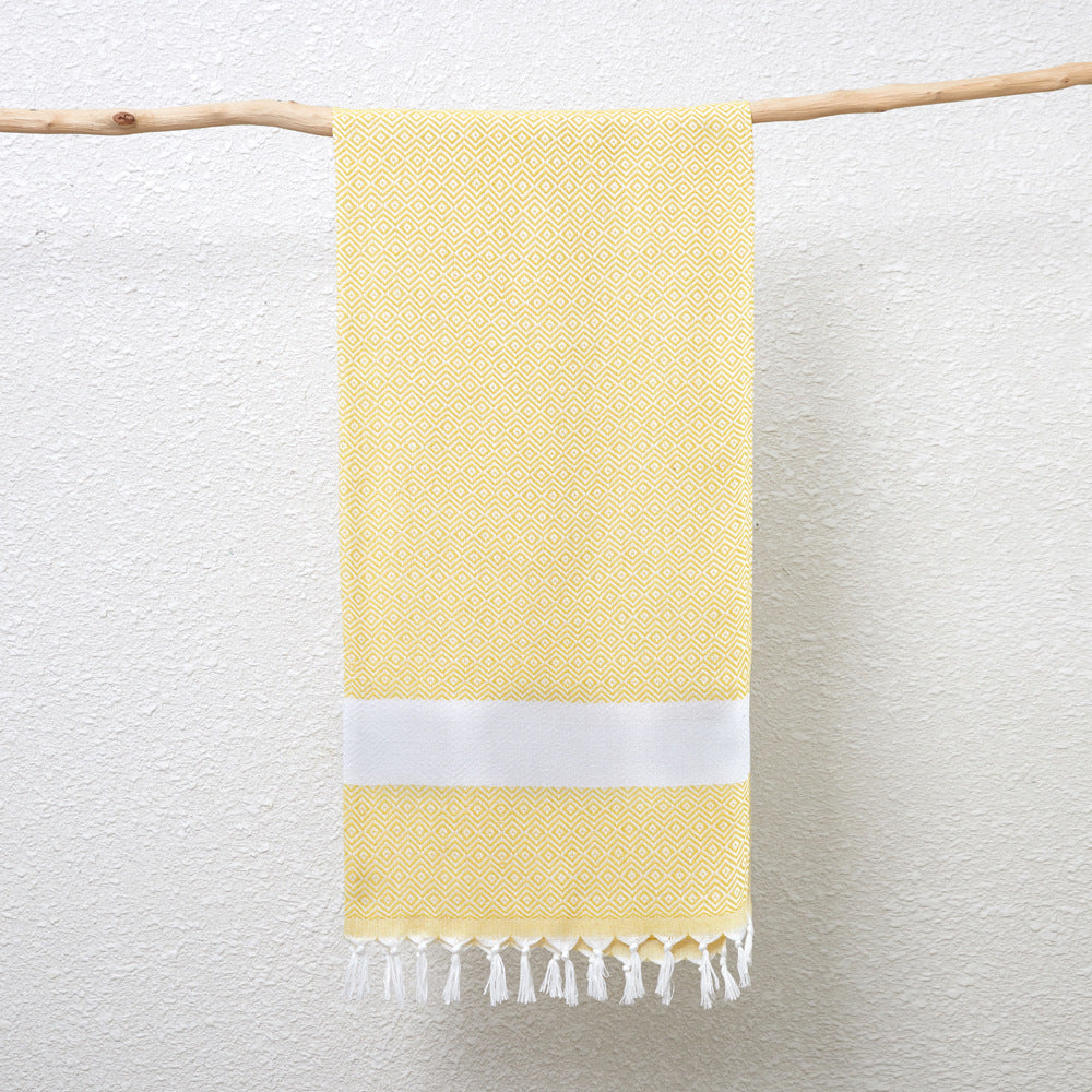 Diamond Pattern Turkish Beach Blanket
