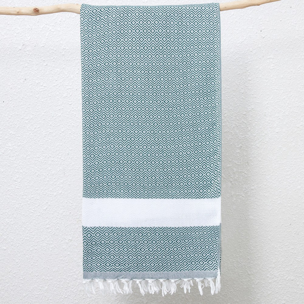 Diamond Pattern Turkish Beach Blanket