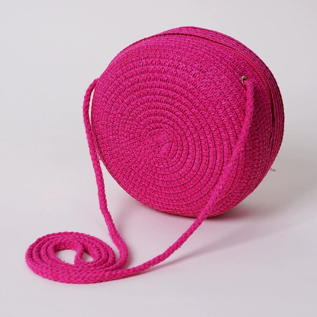 Embroidered Straw