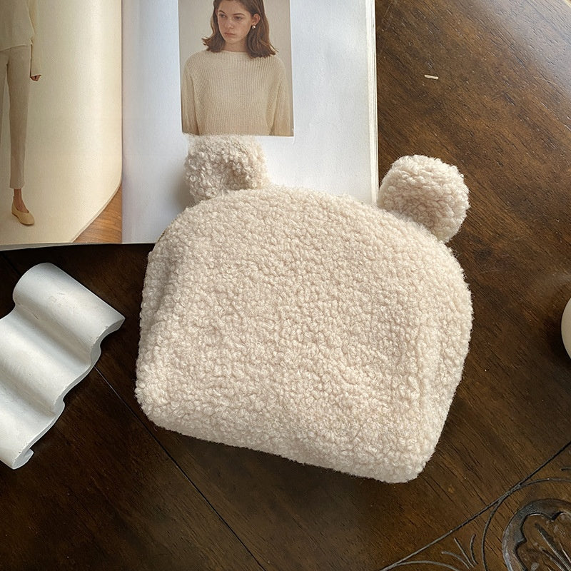 Portable Shell-Shaped Makeup Bag