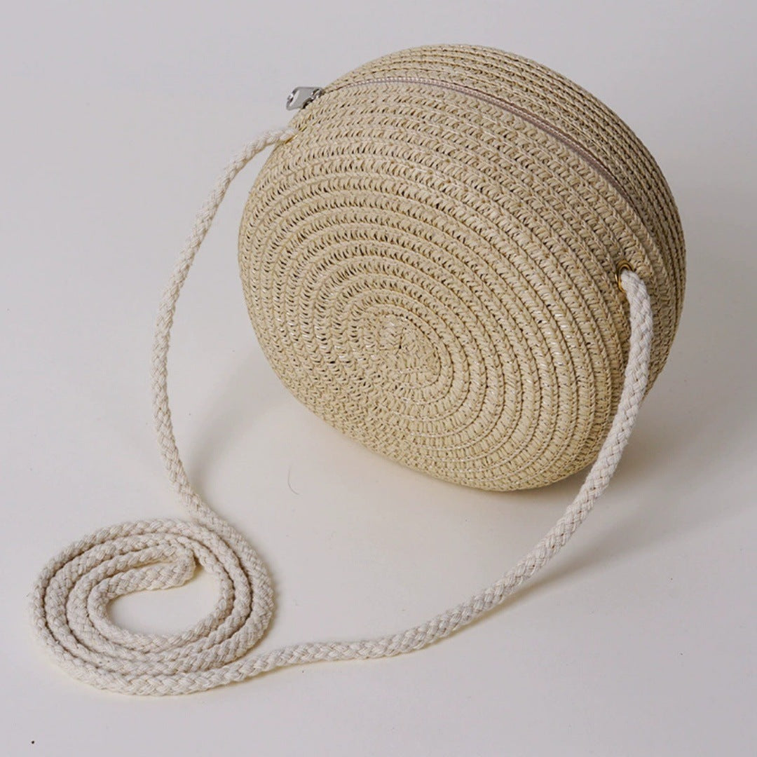 Embroidered Straw