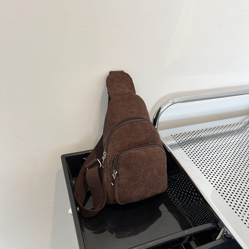 Knitted crossbody bag