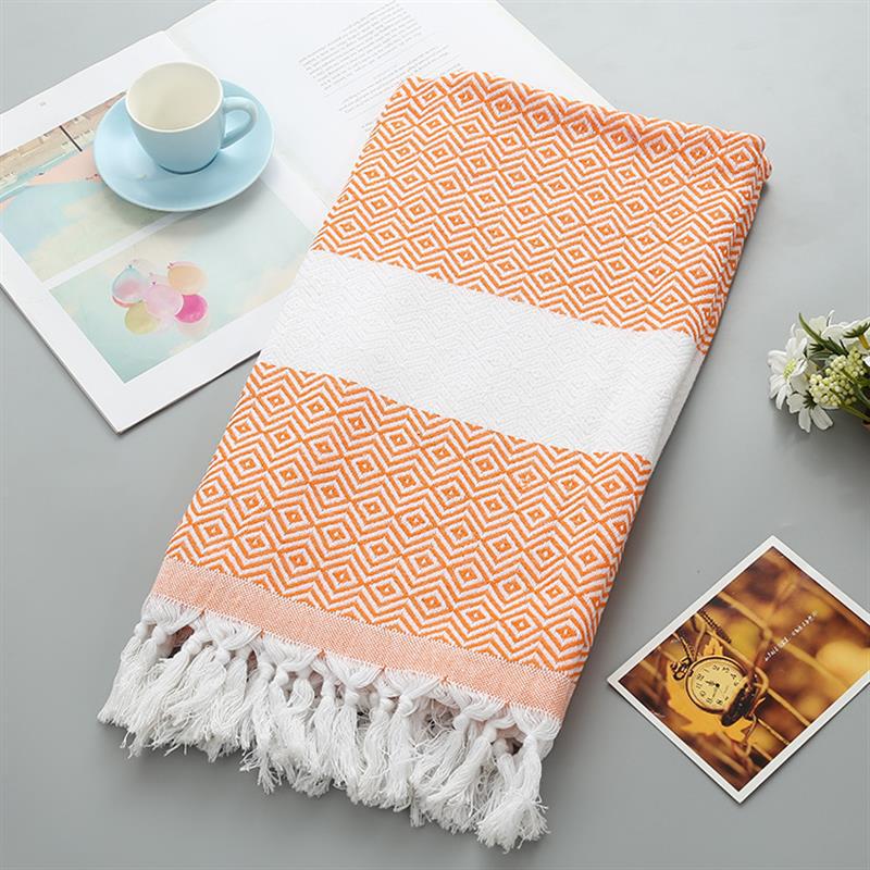 Diamond Pattern Turkish Beach Blanket