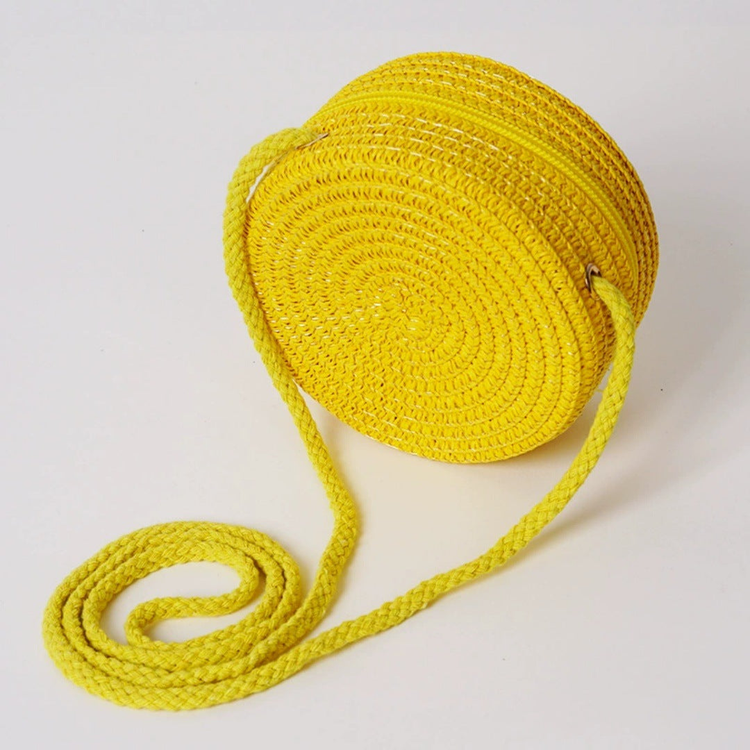 Embroidered Straw