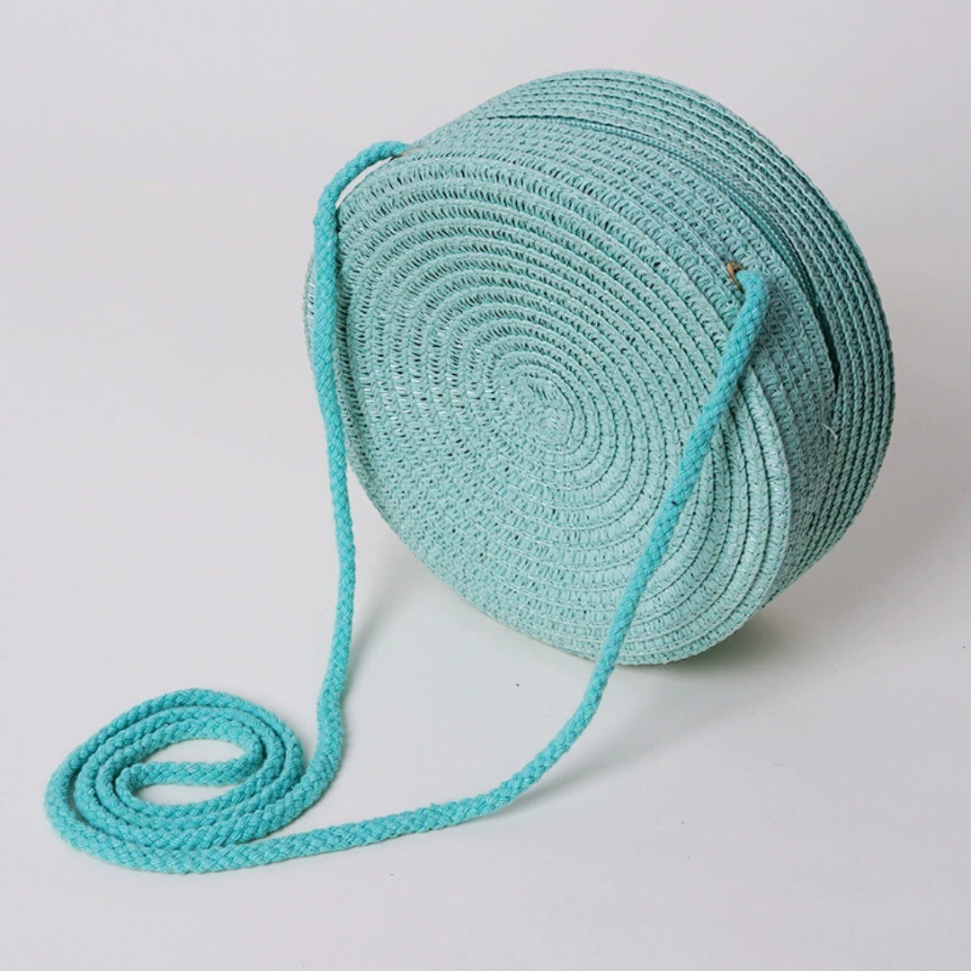 Embroidered Straw
