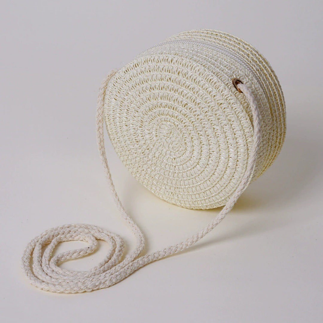 Embroidered Straw