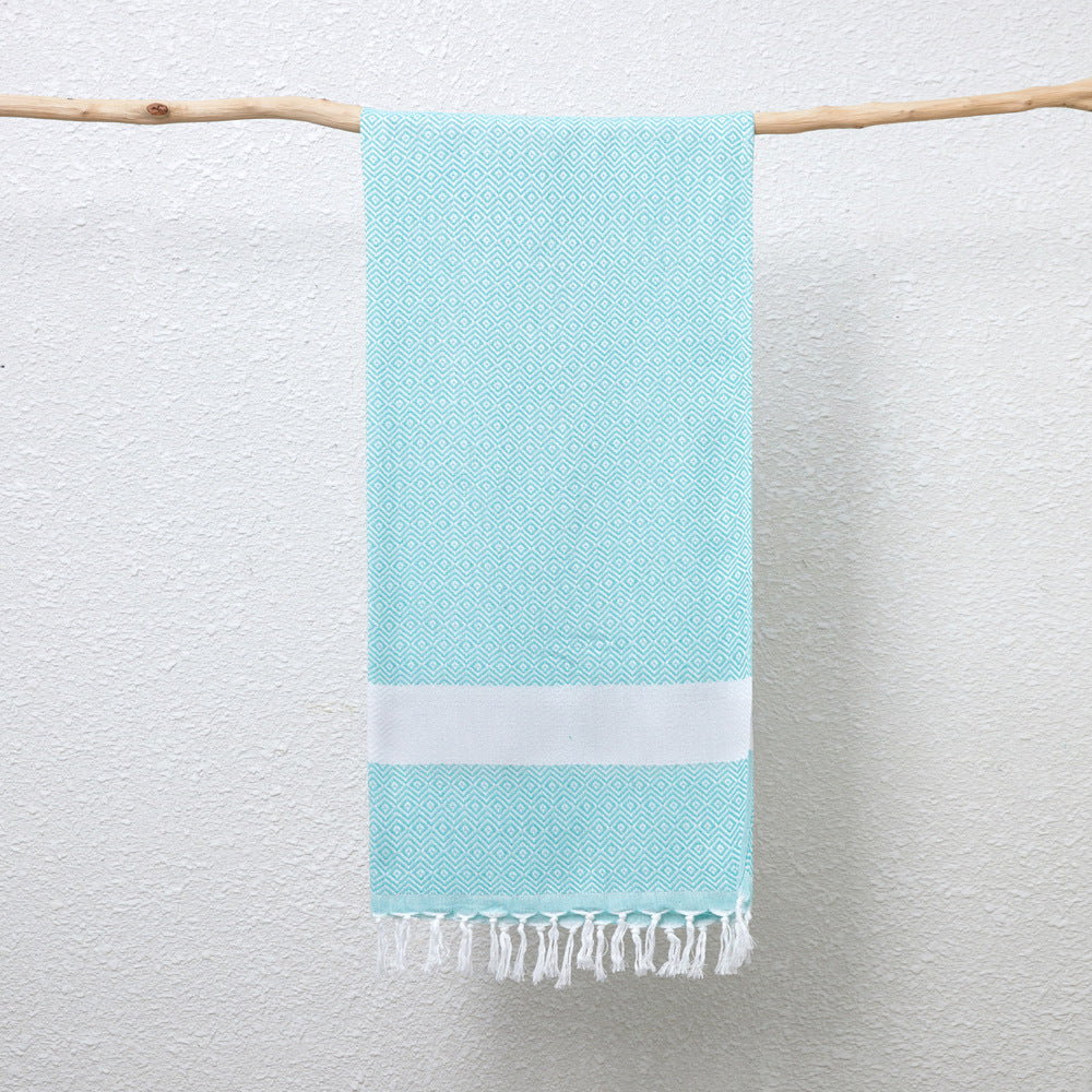 Diamond Pattern Turkish Beach Blanket