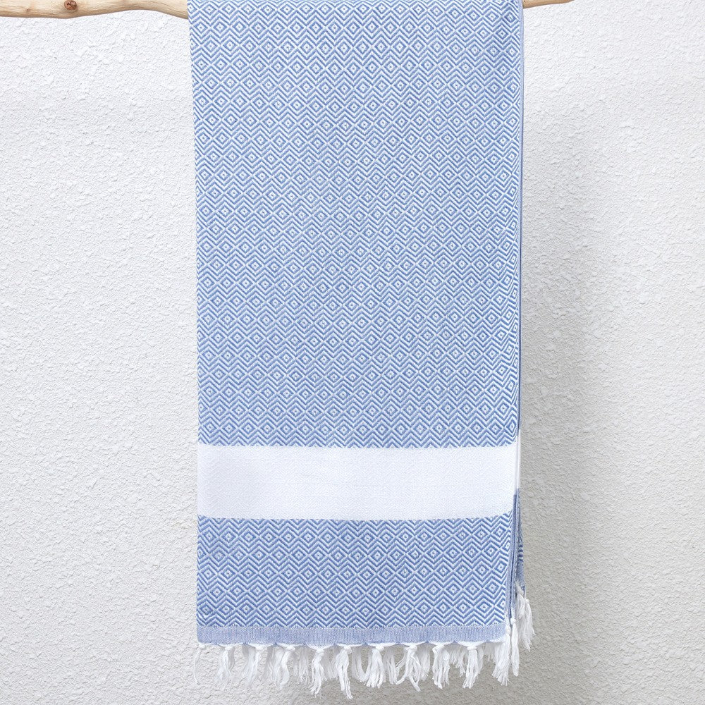 Diamond Pattern Turkish Beach Blanket