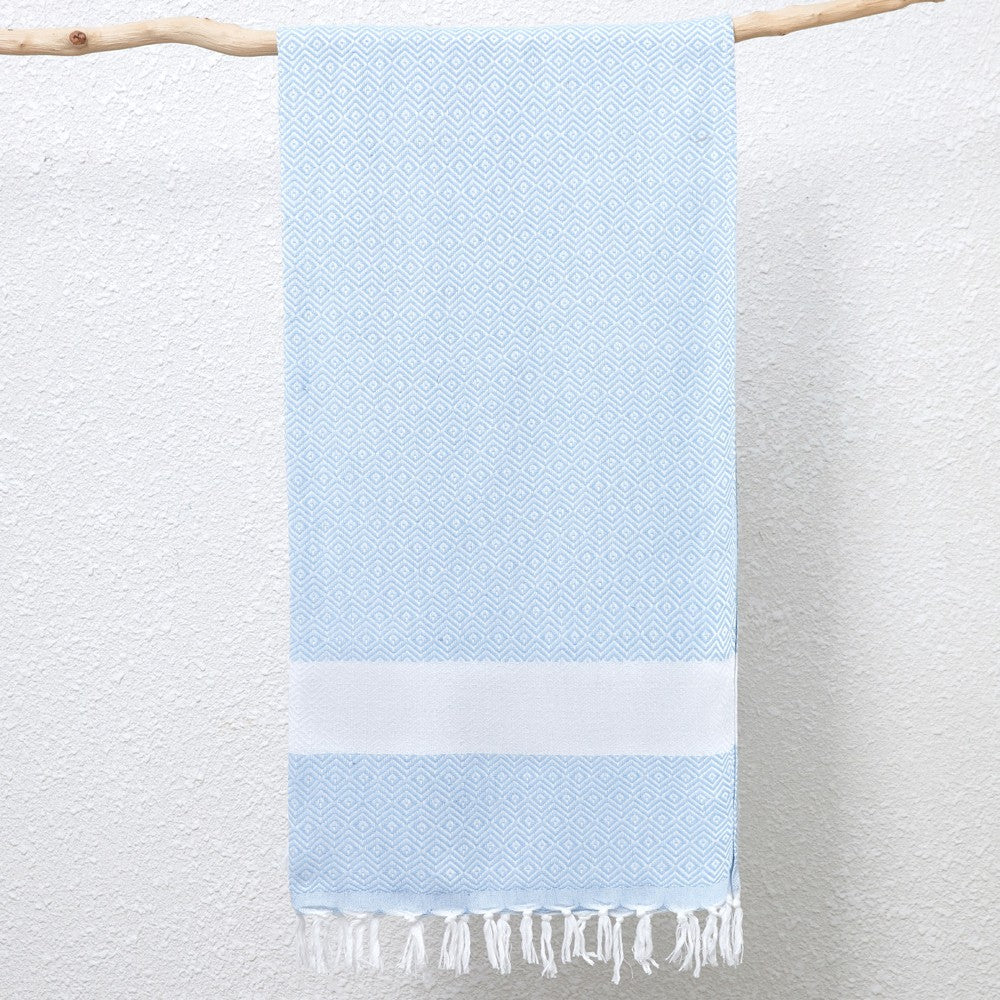 Diamond Pattern Turkish Beach Blanket