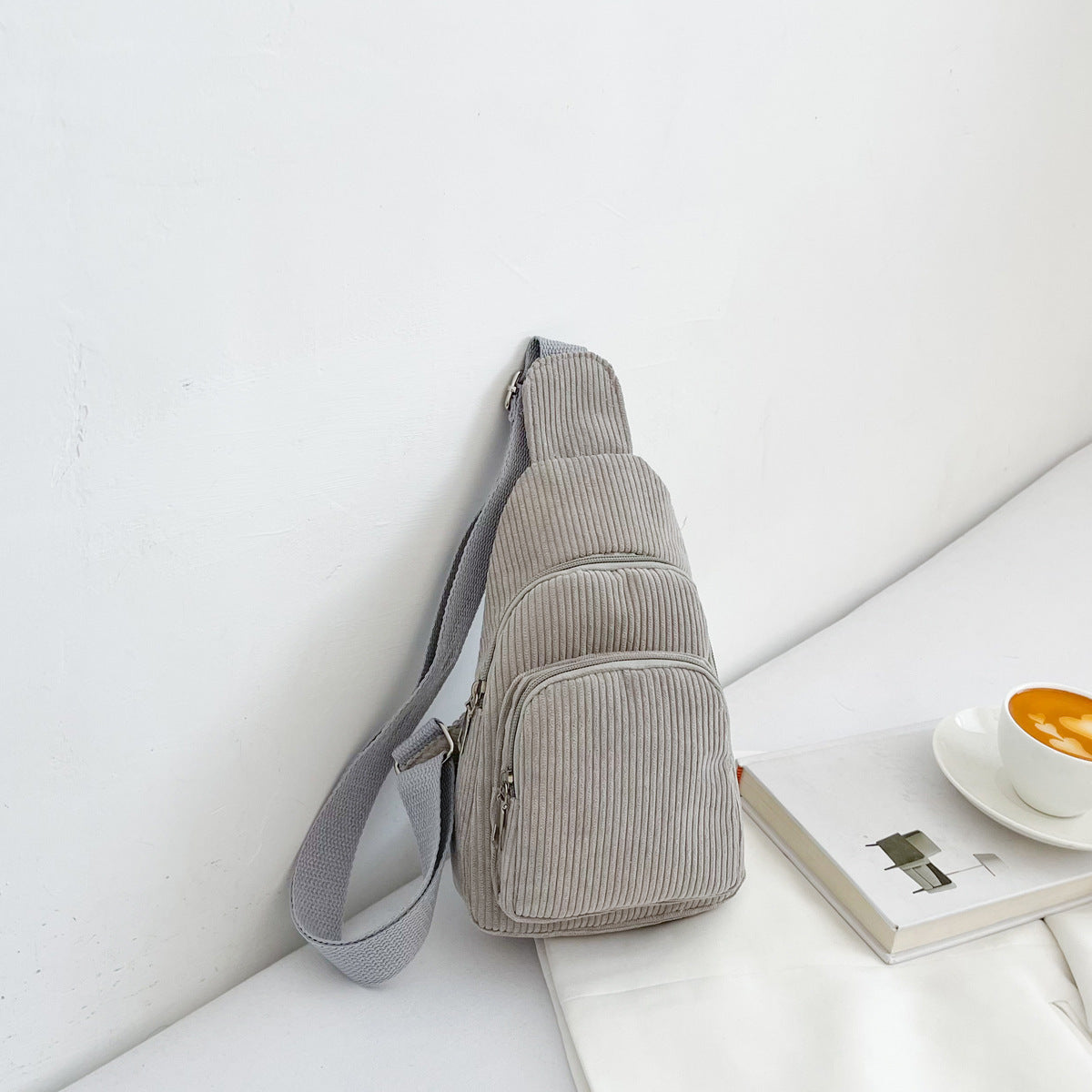 Knitted crossbody bag