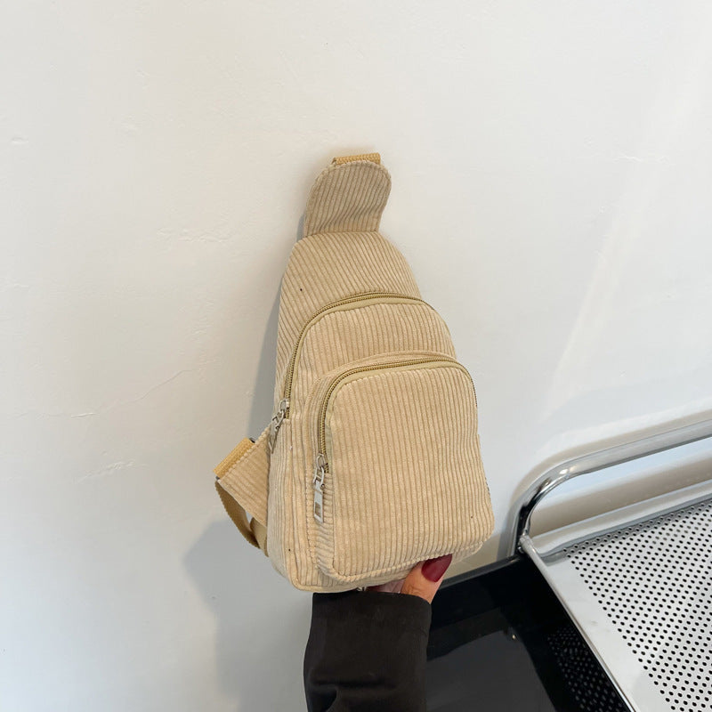 Knitted crossbody bag