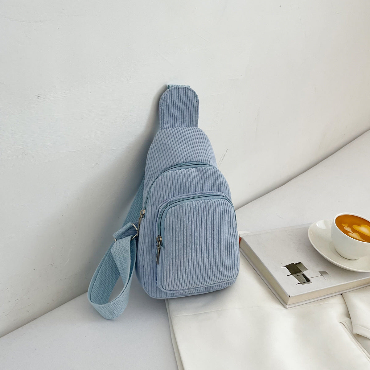 Knitted crossbody bag