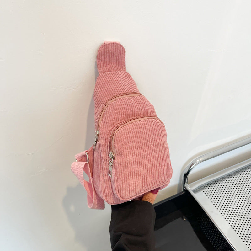 Knitted crossbody bag