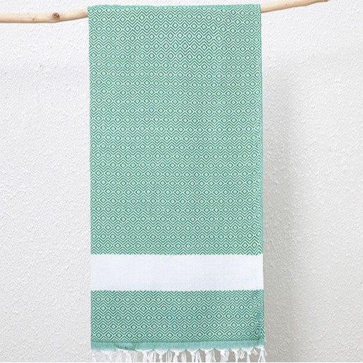 Diamond Pattern Turkish Beach Blanket