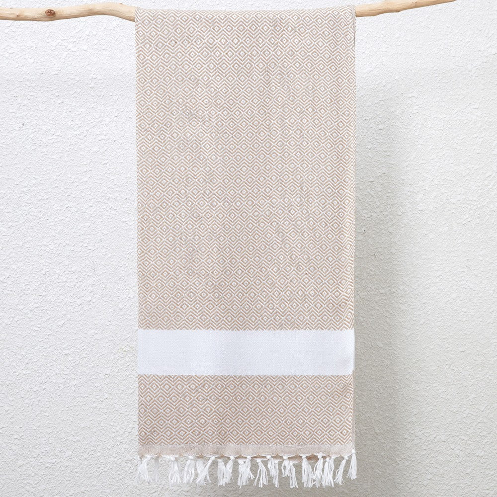 Diamond Pattern Turkish Beach Blanket